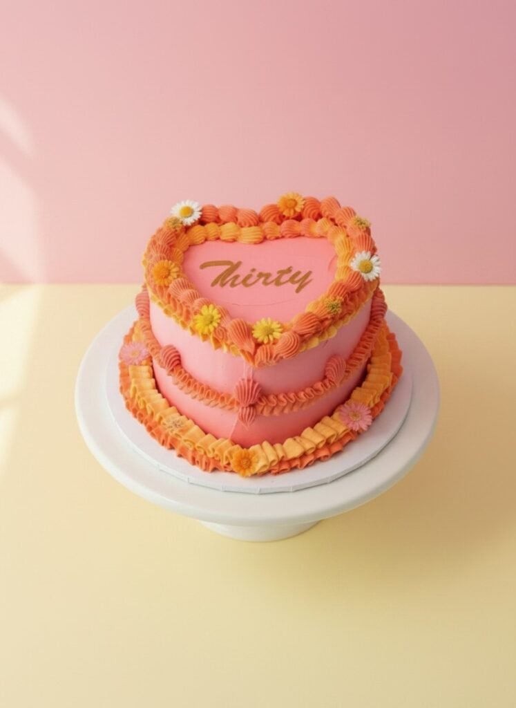 Tropical Vintage Cake